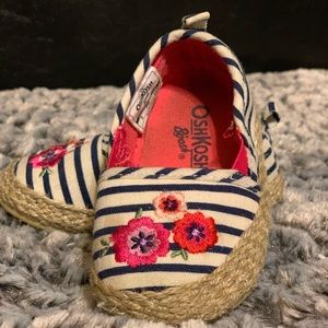 Osh Kosh Espandrille Toddler Girl size 5